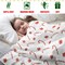 Christmas Candy Throws Blankets, Elegant Comfort Christmas Prints Flannel Blanket, Luxury Super Soft Holiday Theme Home Décor Warm and Cozy Throws for Winter Bedding Couch and Xmas Gift, 50x60 Inch